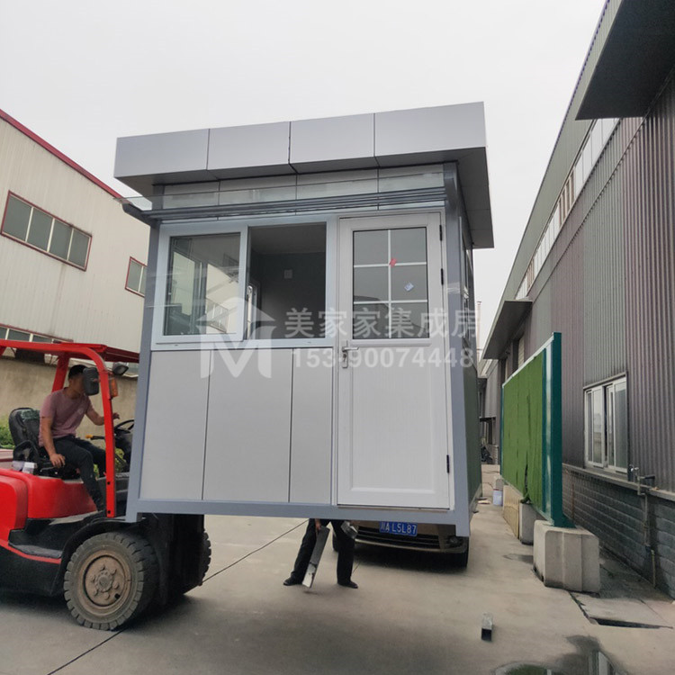 成都斯巴鲁4S店铝塑板岗亭产品图4