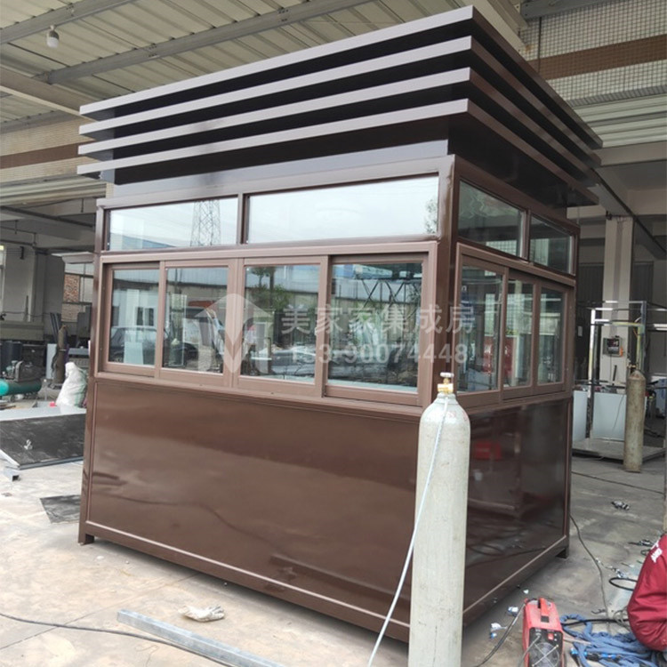 广元万达广场停车场岗亭产品图2