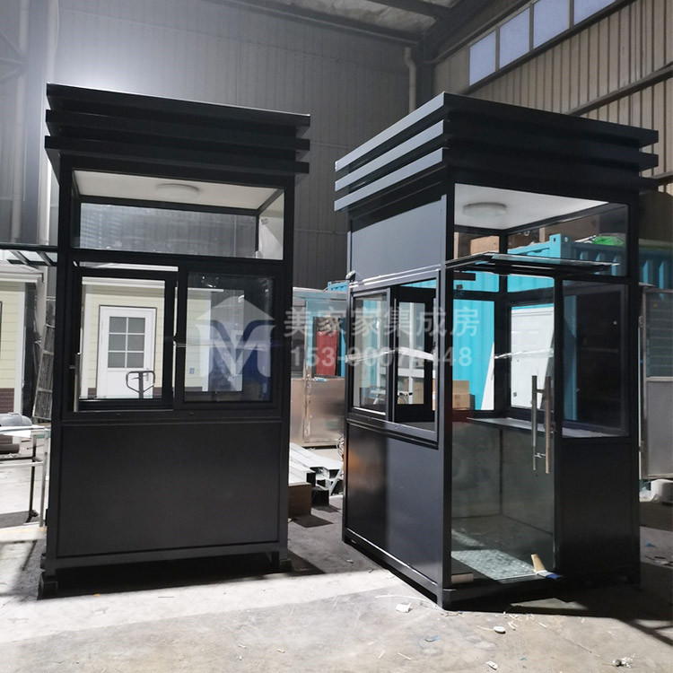 自贡钢结构岗亭产品图3