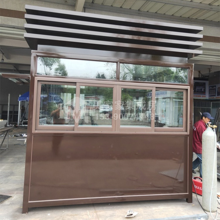 广元万达广场停车场岗亭产品图3