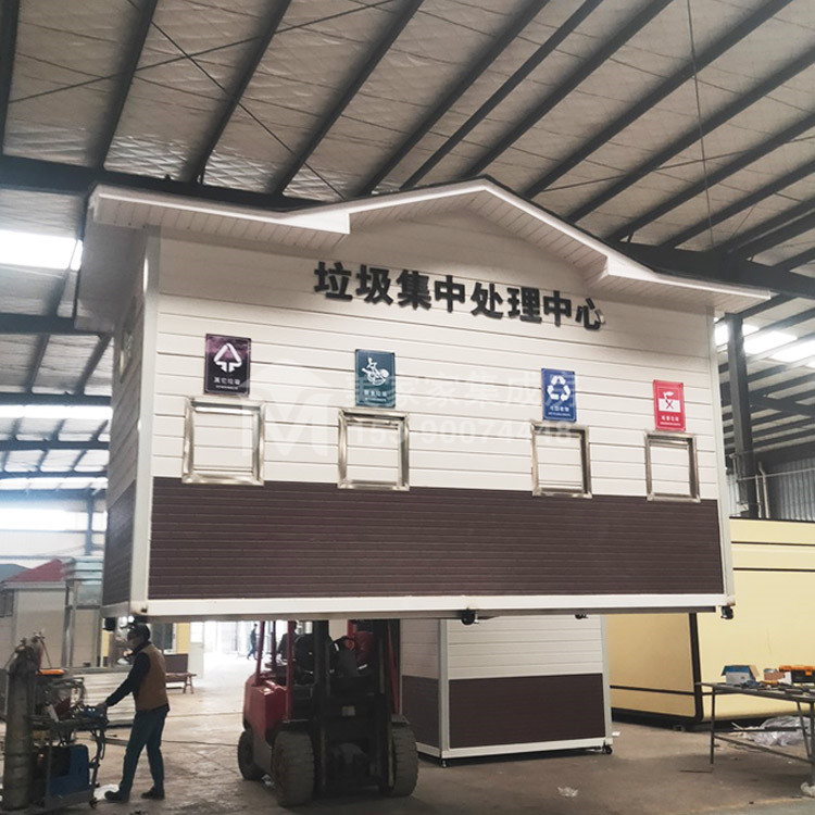 绕城雕花板垃圾房产品图2