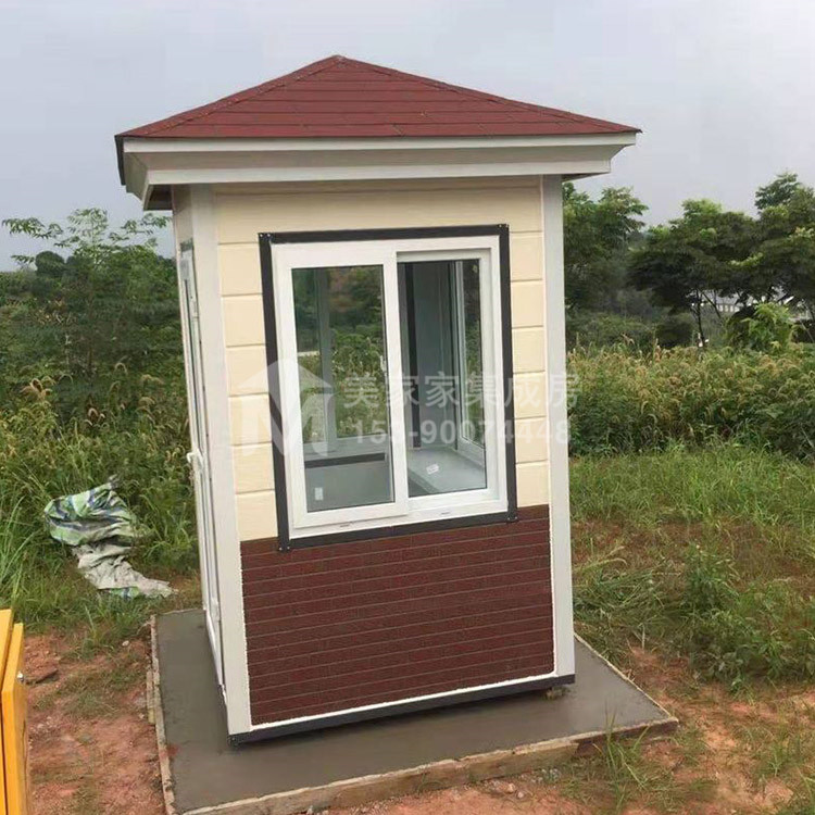 眉山雕花板岗亭产品图2