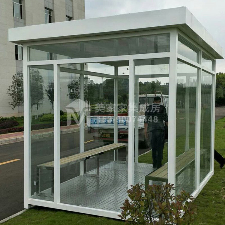 昆明官渡区酒店吸烟亭产品图4