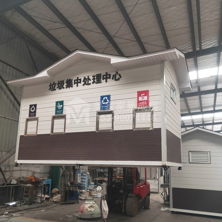 绕城雕花板垃圾房产品图1