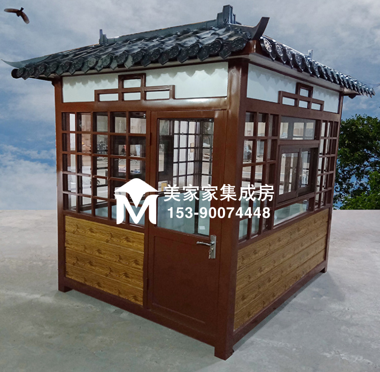 龙泉驿区金属雕花板岗亭产品图1