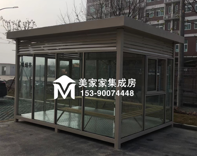 彭州工业园吸烟亭产品图2