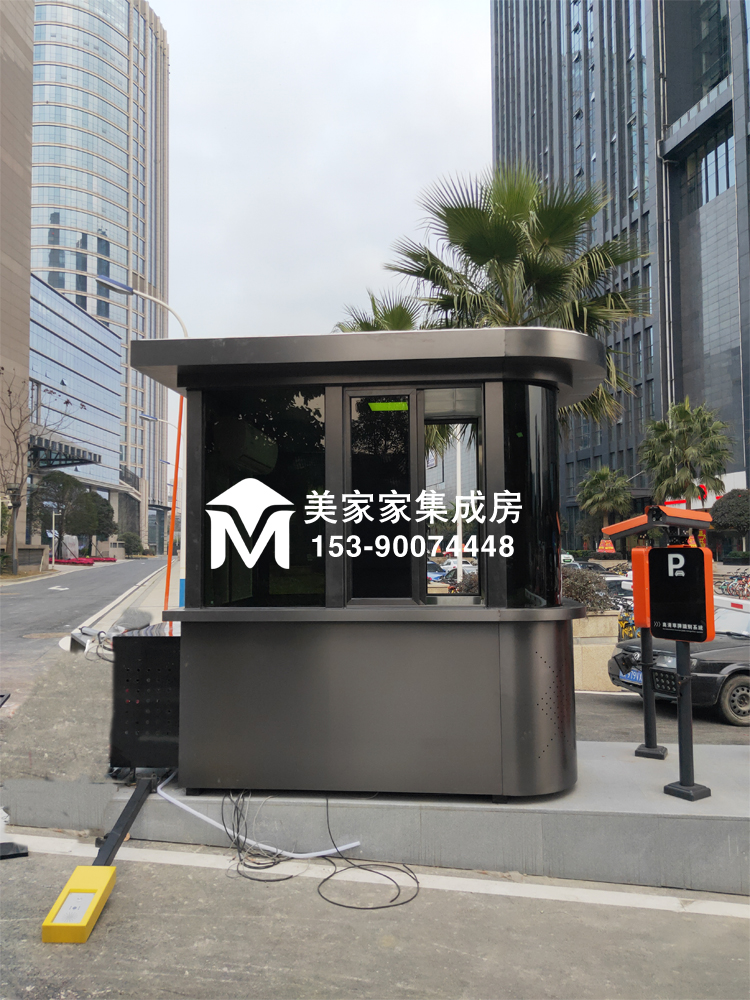 高新区黑钛不锈钢收费亭产品图2