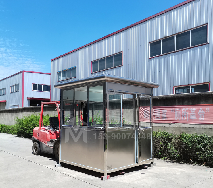 西藏不锈钢岗亭产品图2