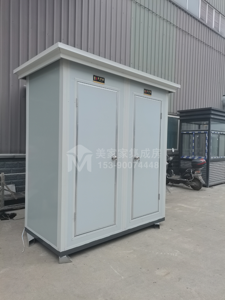 彩钢双蹲位厕所产品图3