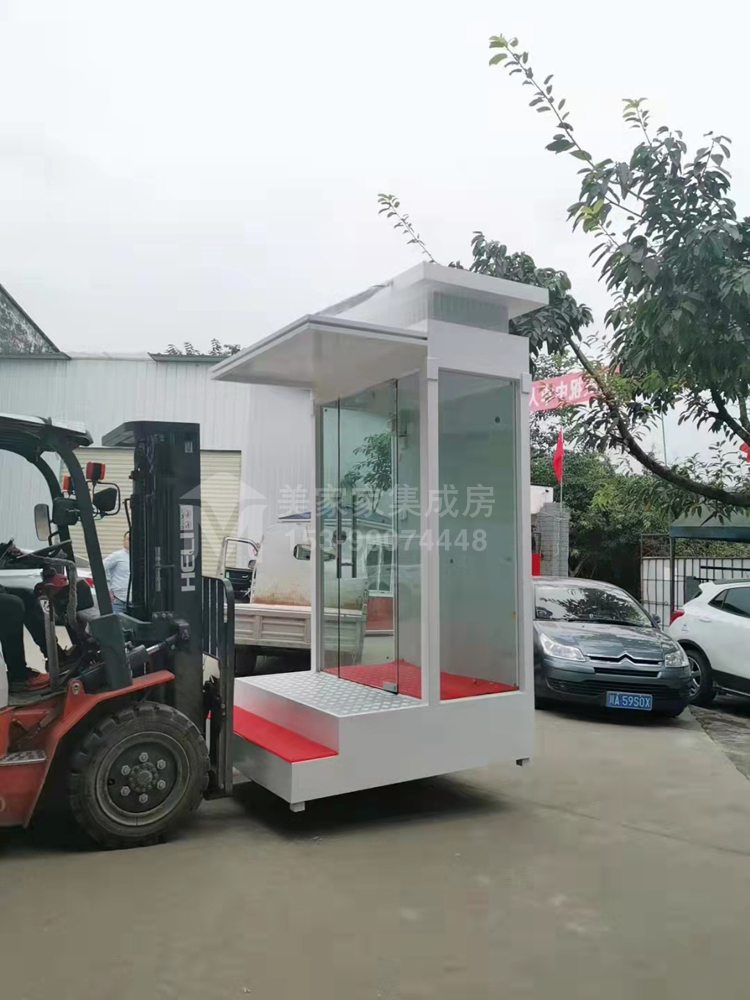 青白江售楼部站台岗亭产品图1