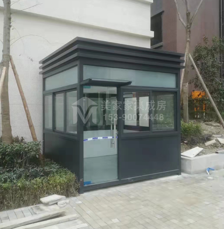 青白江钢结构岗亭产品图4