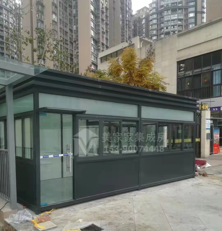 青白江钢结构岗亭产品图3